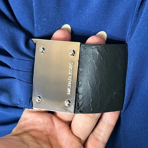 Michael Michael Kors Jersey Faux Wrap Dress Size Medium - Picture 2 of 6